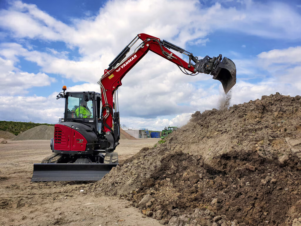 Mini bager YANMAR VIO 57-6B - Image 3