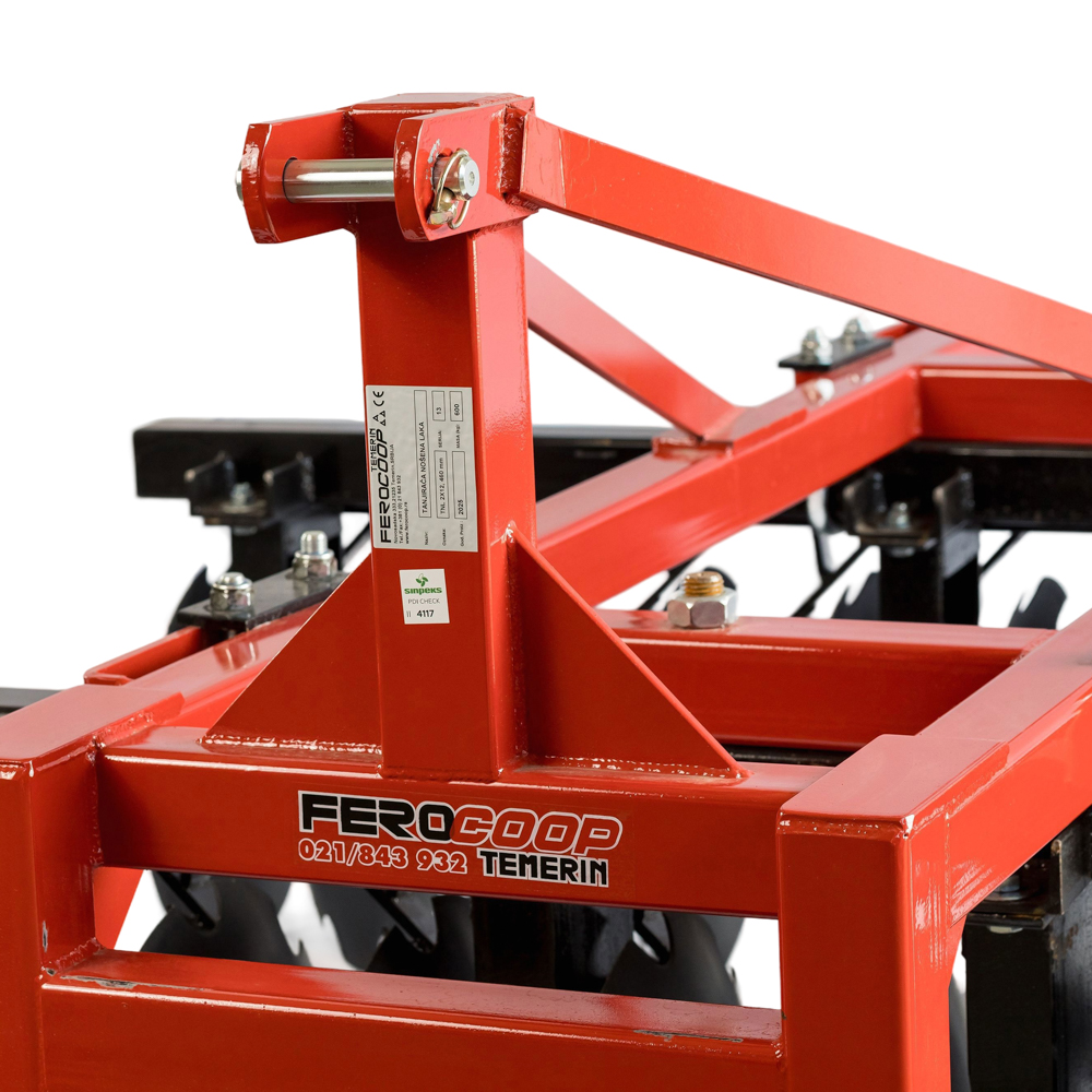 Tanjirača TNL 2x12 Ferocoop - Ф460 - Image 3