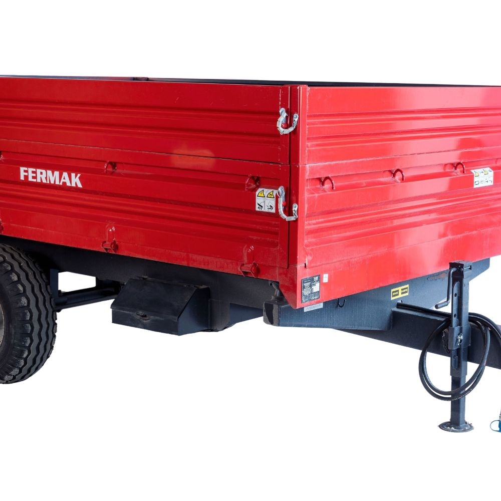 Приколка FERMAK 4 тони, хидраулични сопирачки - Image 2