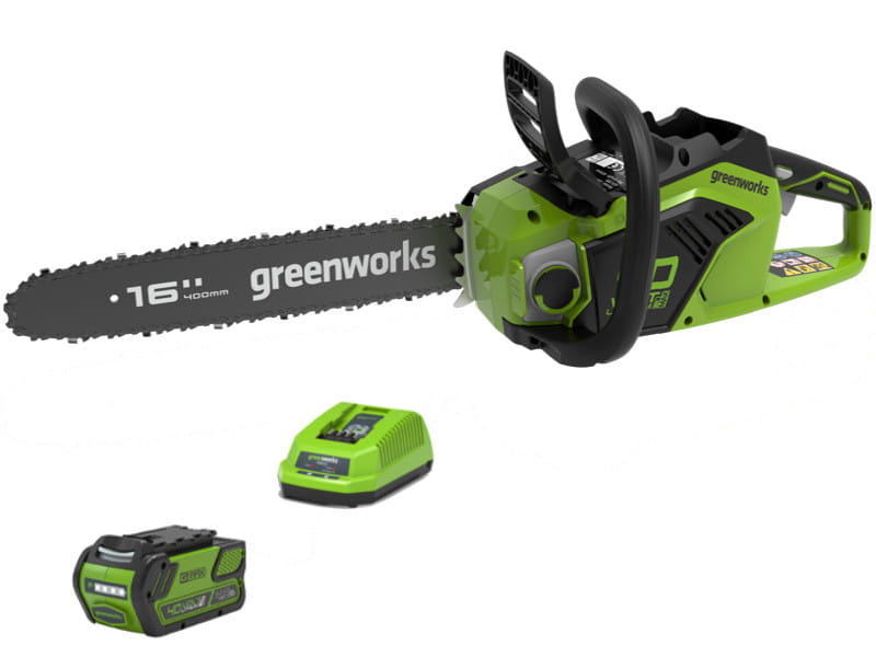 Baterijska testera Greenworks GD40CS18K + baterija + punjač