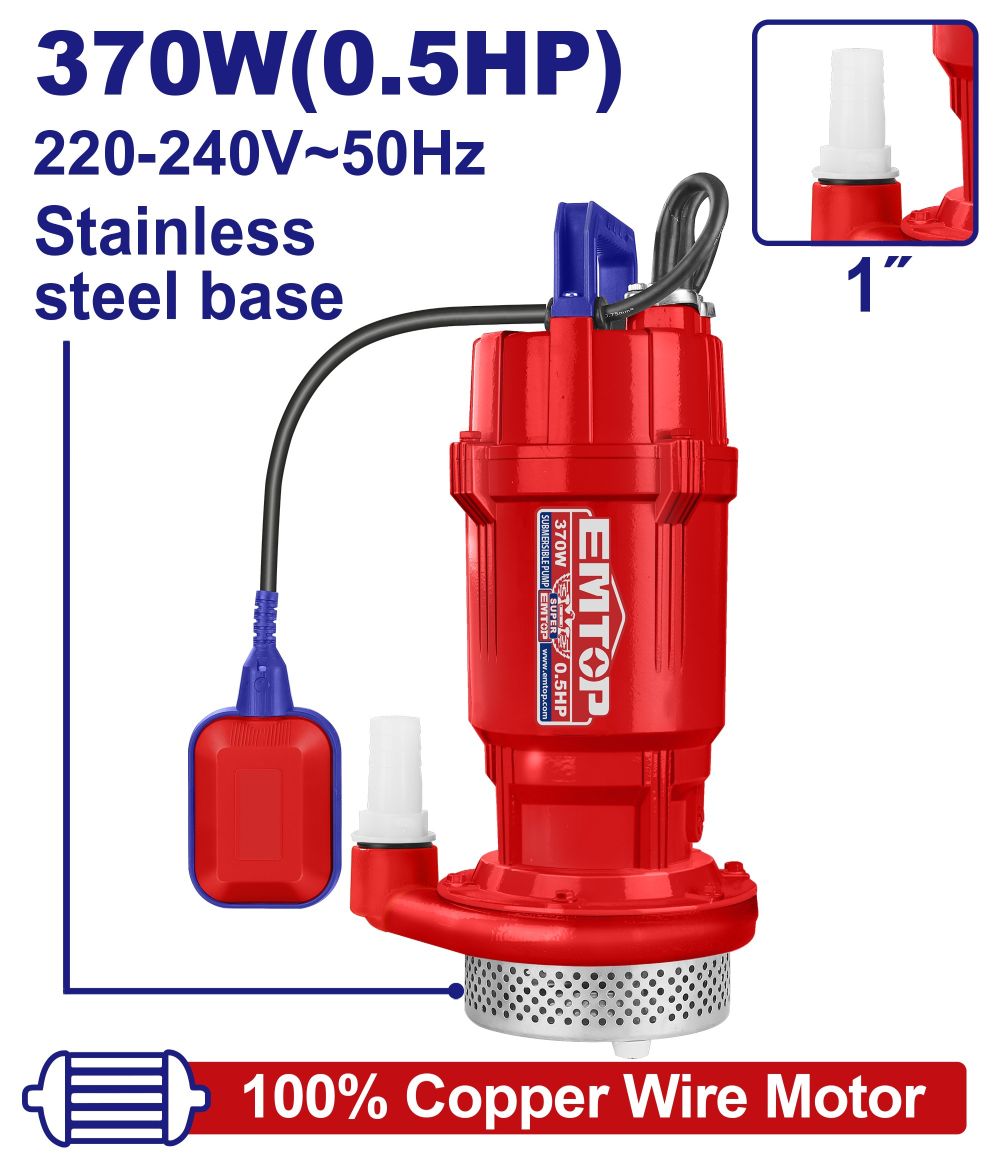 Potopna pumpa 370W EWPPS03701 Emtop